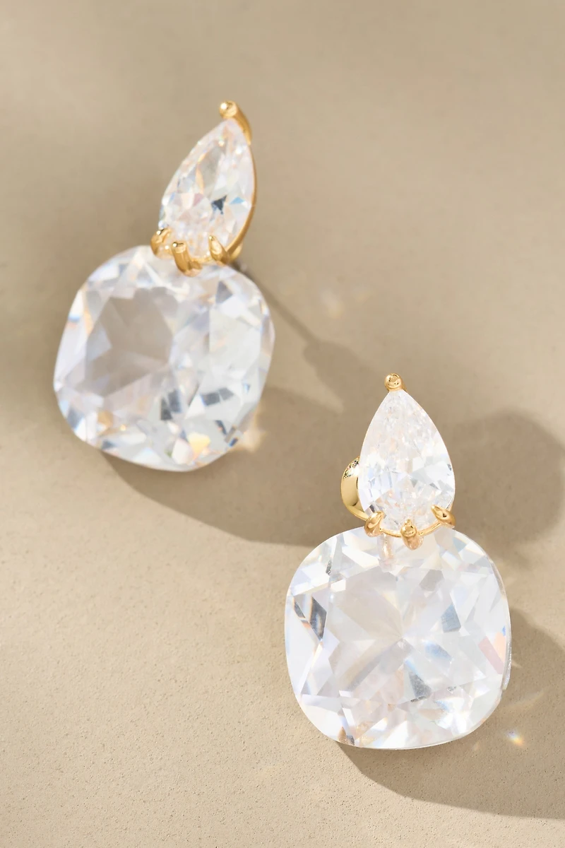 Floating Crystal Earrings