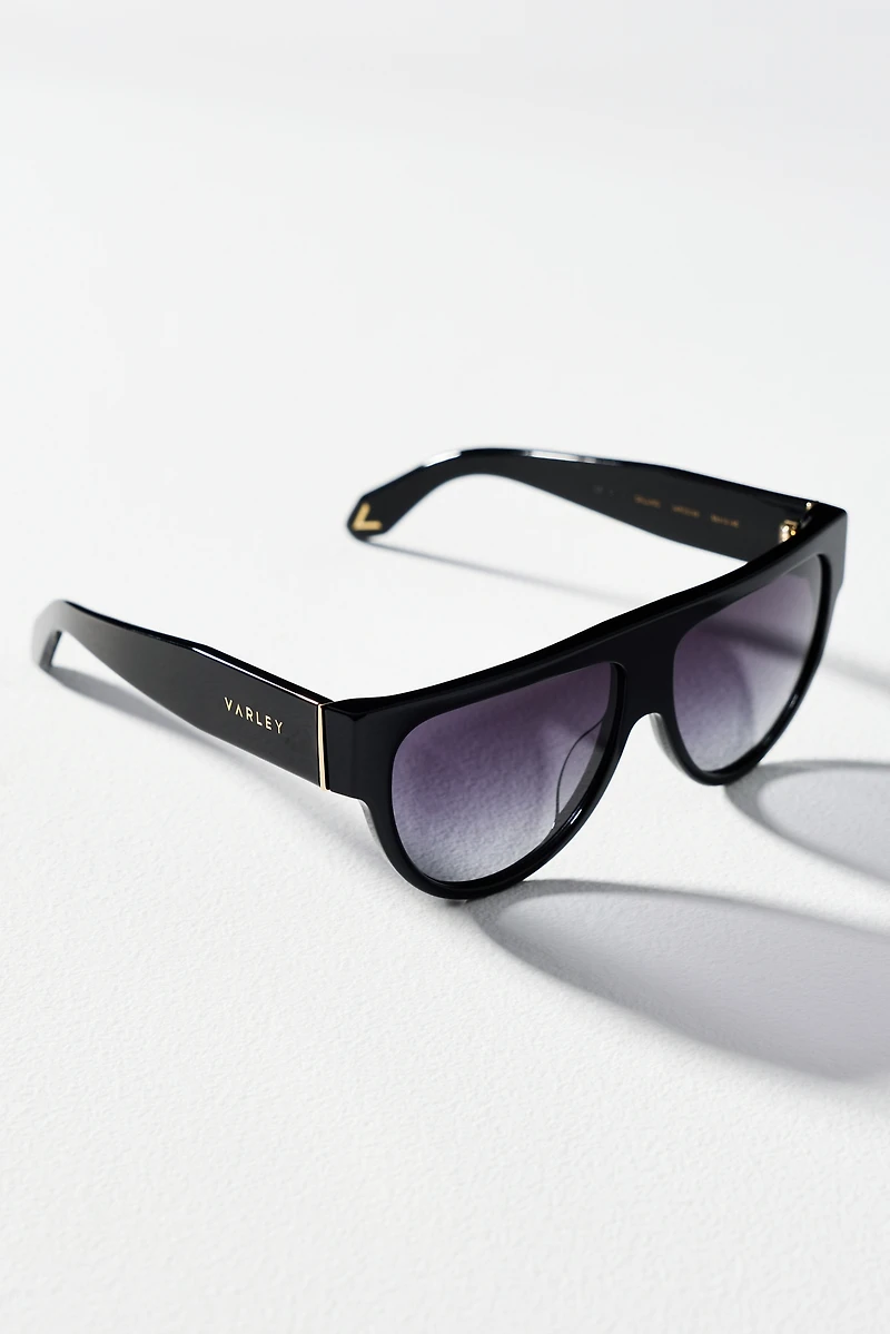 Varley Dalling Oversized Flat Top Aviator Sunglasses