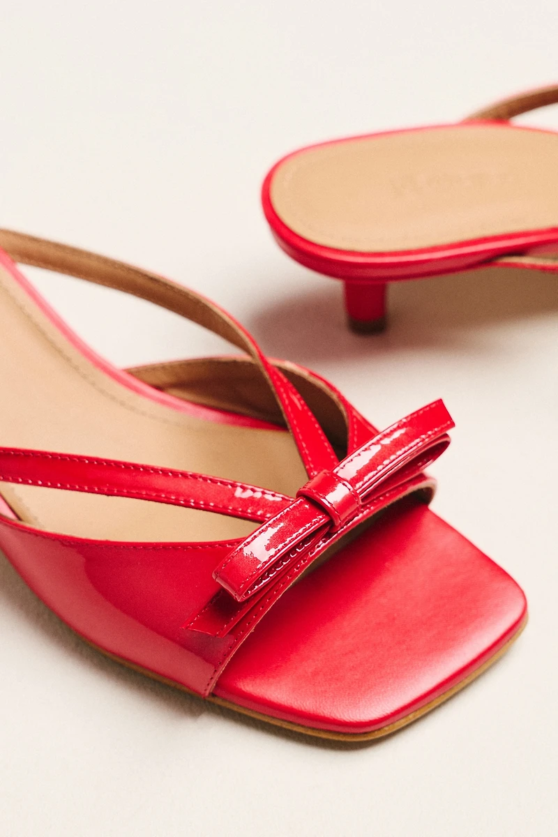 Flattered Jordan Bow Kitten Heels