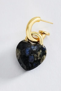 Holst + Lee Heart Locket Earrings