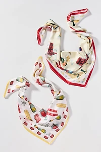 Nikki Ackerman x Anthropologie Hair Scarves, Set of 2