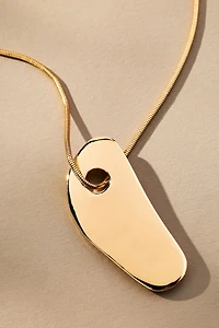 Delicate Sculptural Pendant Necklace