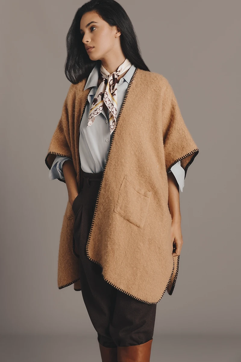 Do Everything Love Short-Sleeve Open-Front Jacket