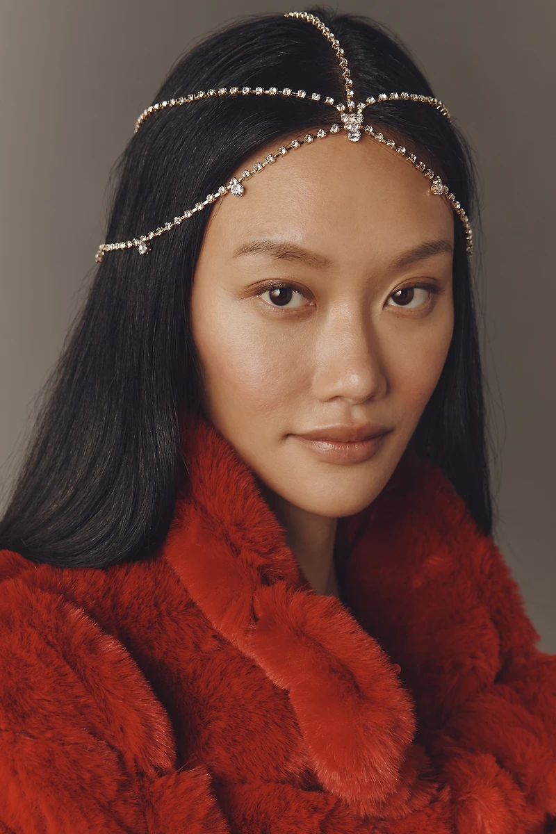 Dangling Crystals Hair Accessory