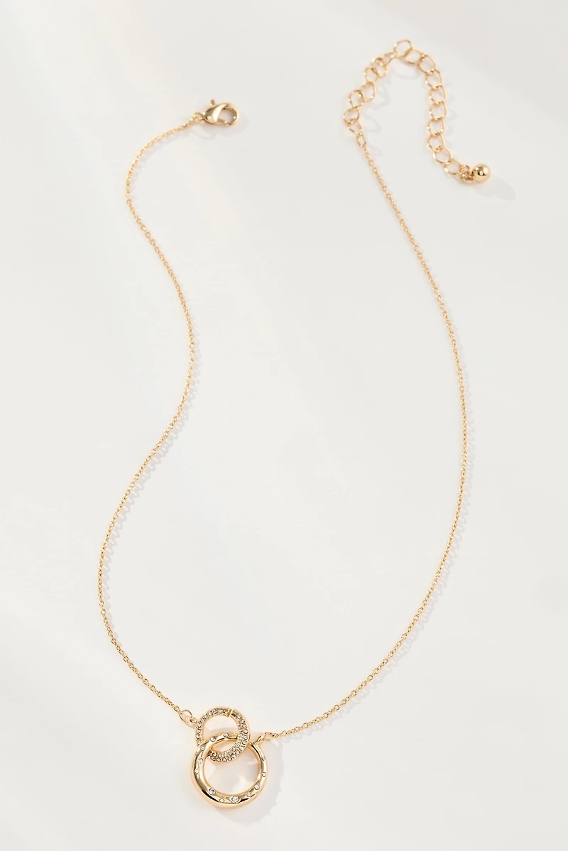 Circle Charm Necklace