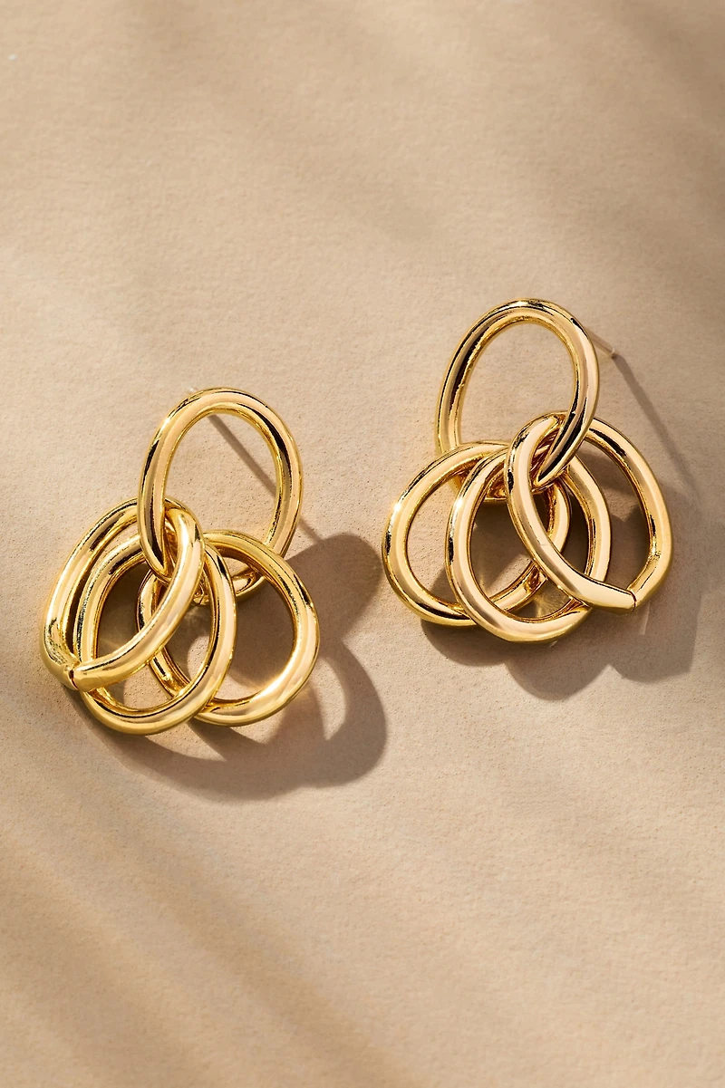 Yam Cluster Stud Earrings