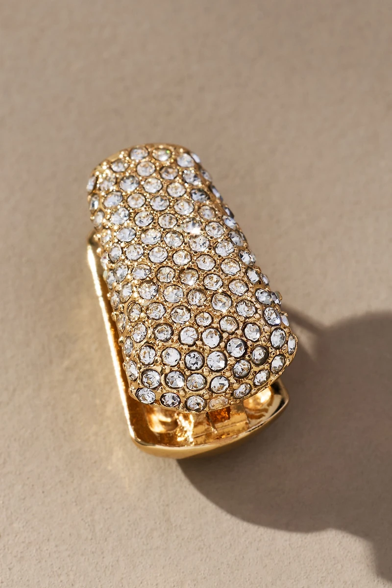 Mini Glitz Huggie Hoop Earrings