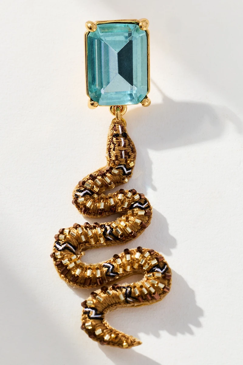 Mignonne Gavigan Snake Drop Earrings