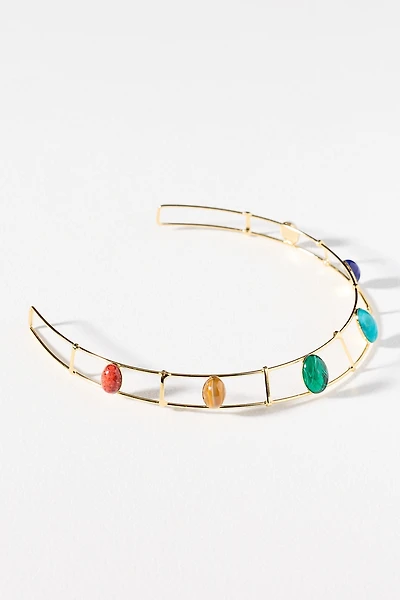 Epona Valley Castillo Multicolor Stone Headband