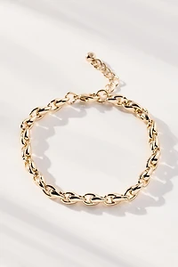 Chunky Link Lock Bracelet