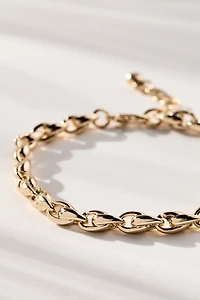 Chunky Link Lock Bracelet