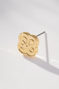 Maeve Logo Stud Earrings