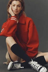 Lemon Cable-Knit Knee-High Socks, Set of 2