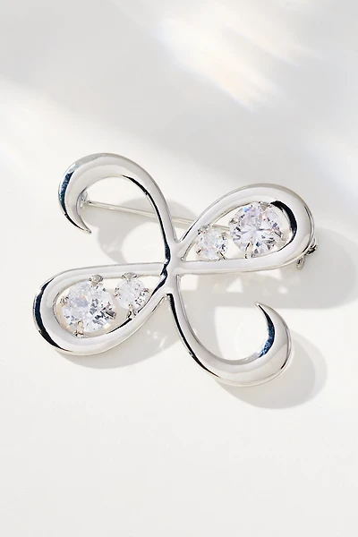 Maeve Inset Crystal Brooch