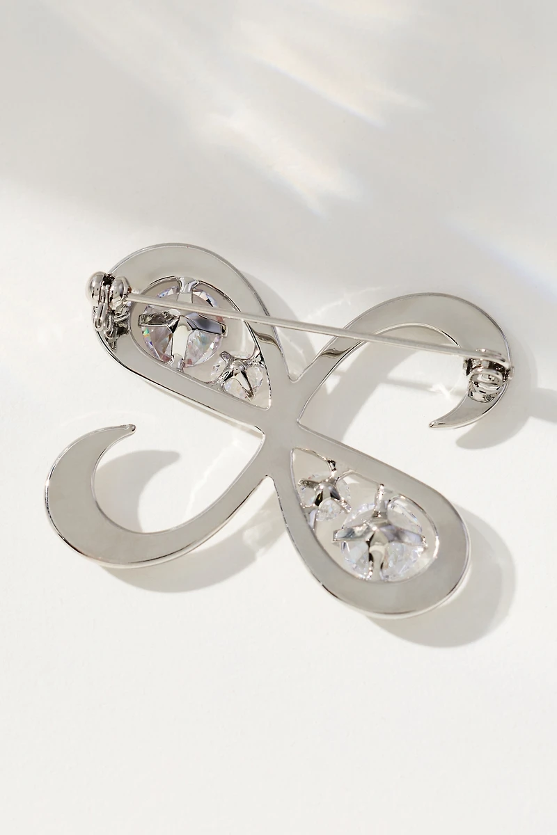 Maeve Inset Crystal Brooch