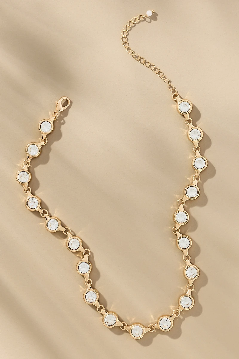 Crystal Circle Necklace