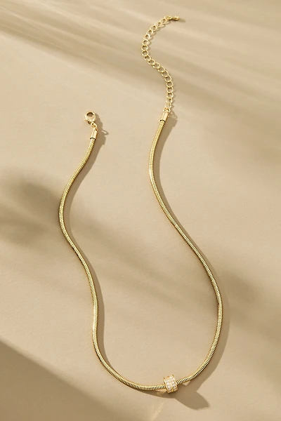 Single Donut Charm Necklace