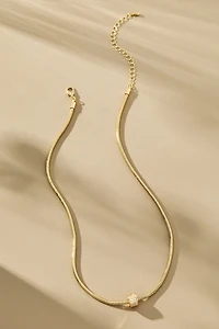 Single Donut Charm Necklace