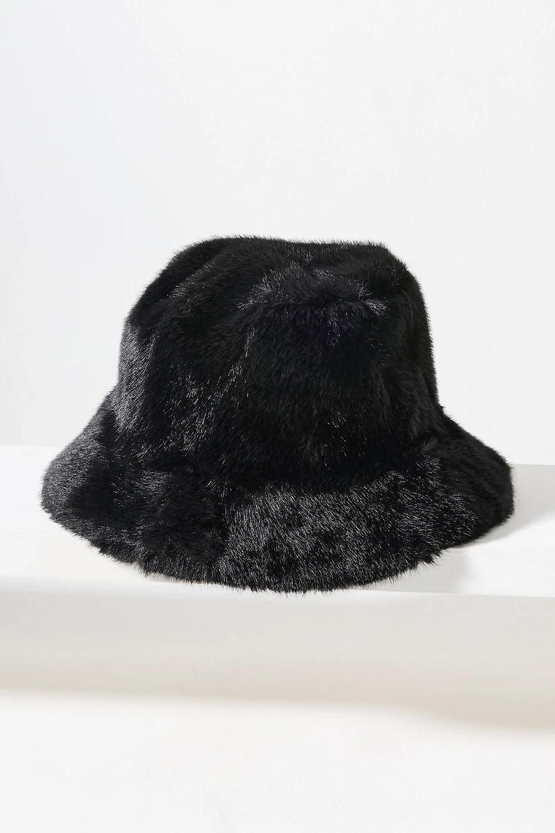 Faux Fur Bucket Hat
