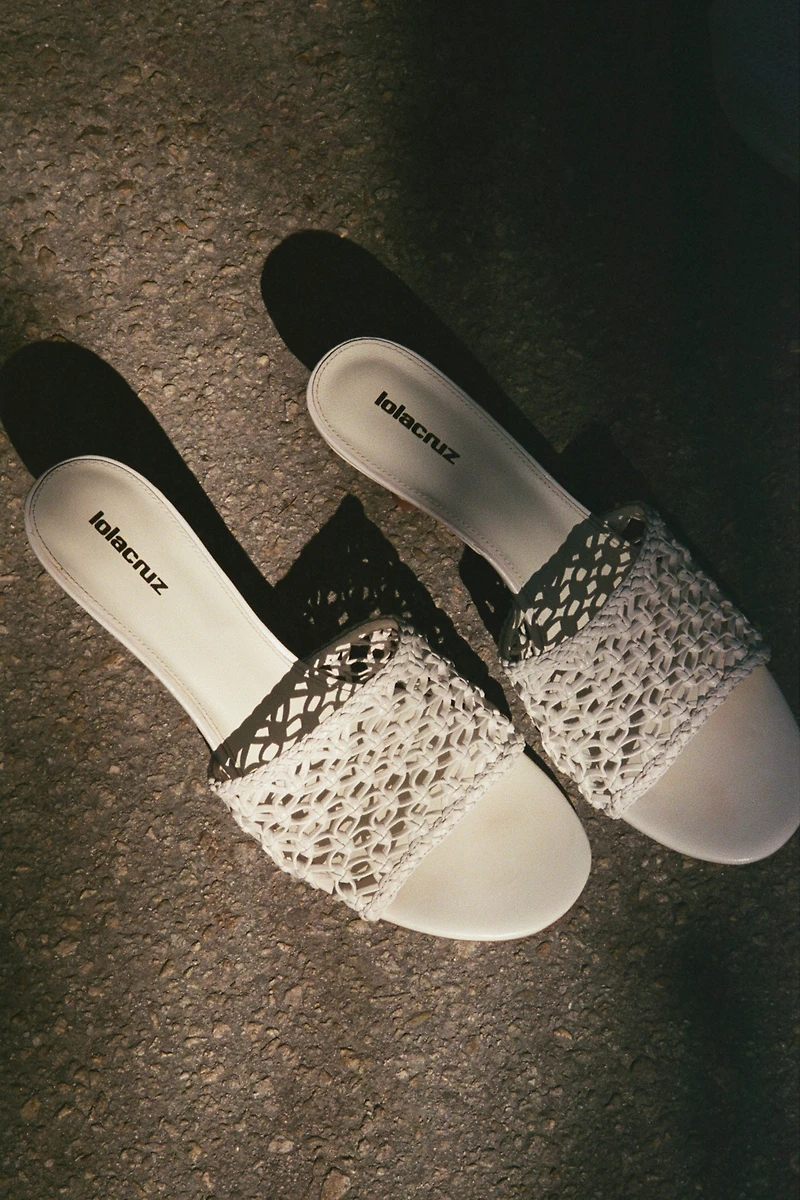 Lola Cruz Gara Heeled Mule Sandals