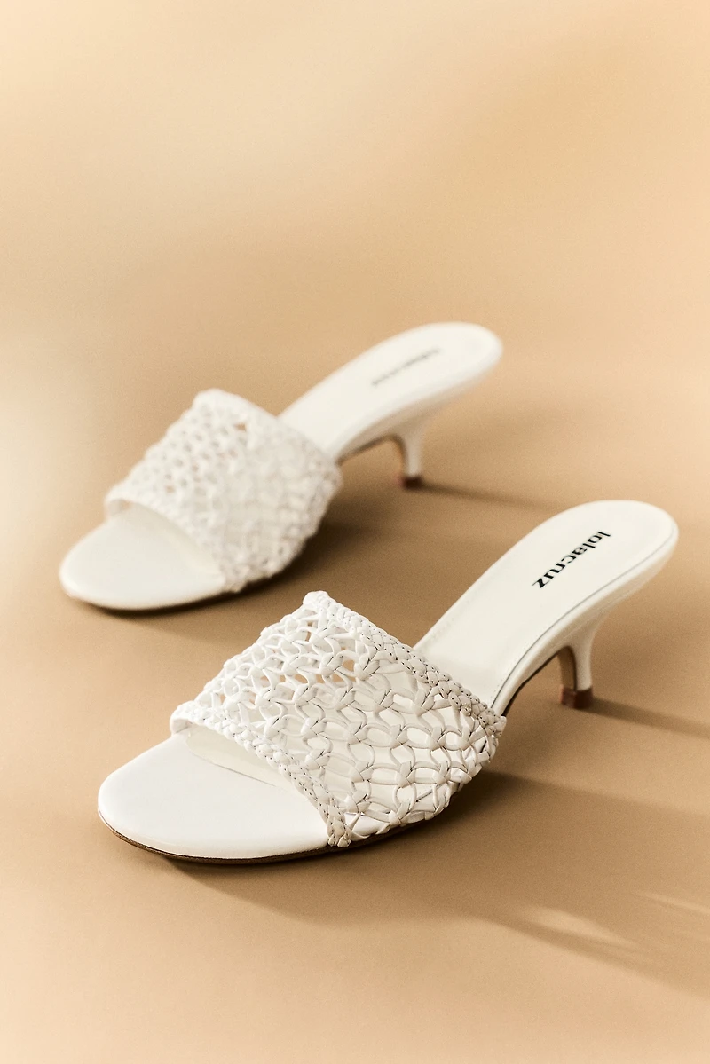 Lola Cruz Gara Heeled Mule Sandals