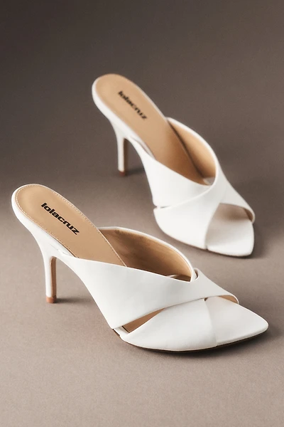 Lola Cruz Heeled Mule Sandals
