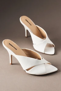 Lola Cruz Heeled Mule Sandals