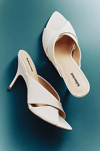 Lola Cruz Heeled Mule Sandals