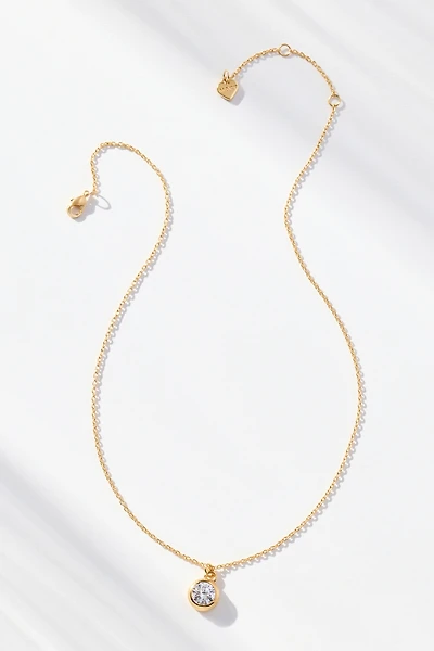 Hart Bezel Charm Necklace