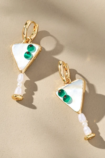 Festive Icon Huggie Earrings