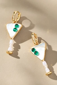 Festive Icon Huggie Earrings