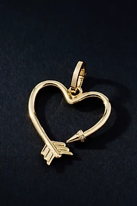 Adina Reyter Arrow Heart Diamond Charm