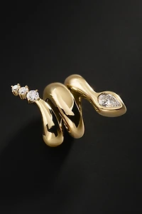 Adina Reyter Year of the Snake Diamond Wrap Big Bead