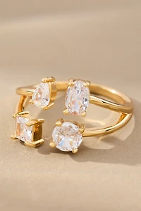 Stacked Rhinestone Ring