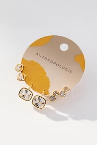 Shaped Crystal Earrings