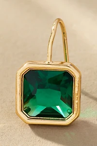 Square Gemstone Earrings