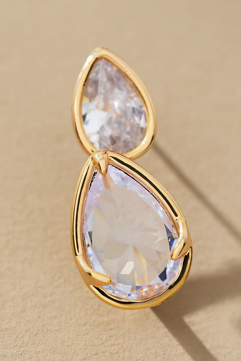 Crystal Teardrop Earrings