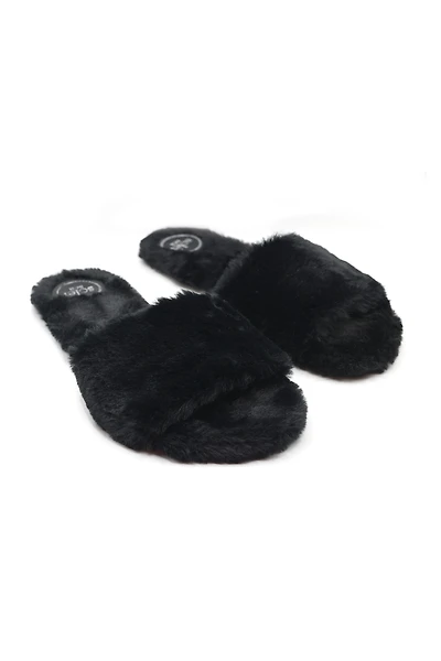 Solei Sea Averie Faux Fur Slippers