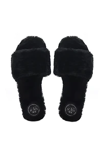Solei Sea Averie Faux Fur Slippers