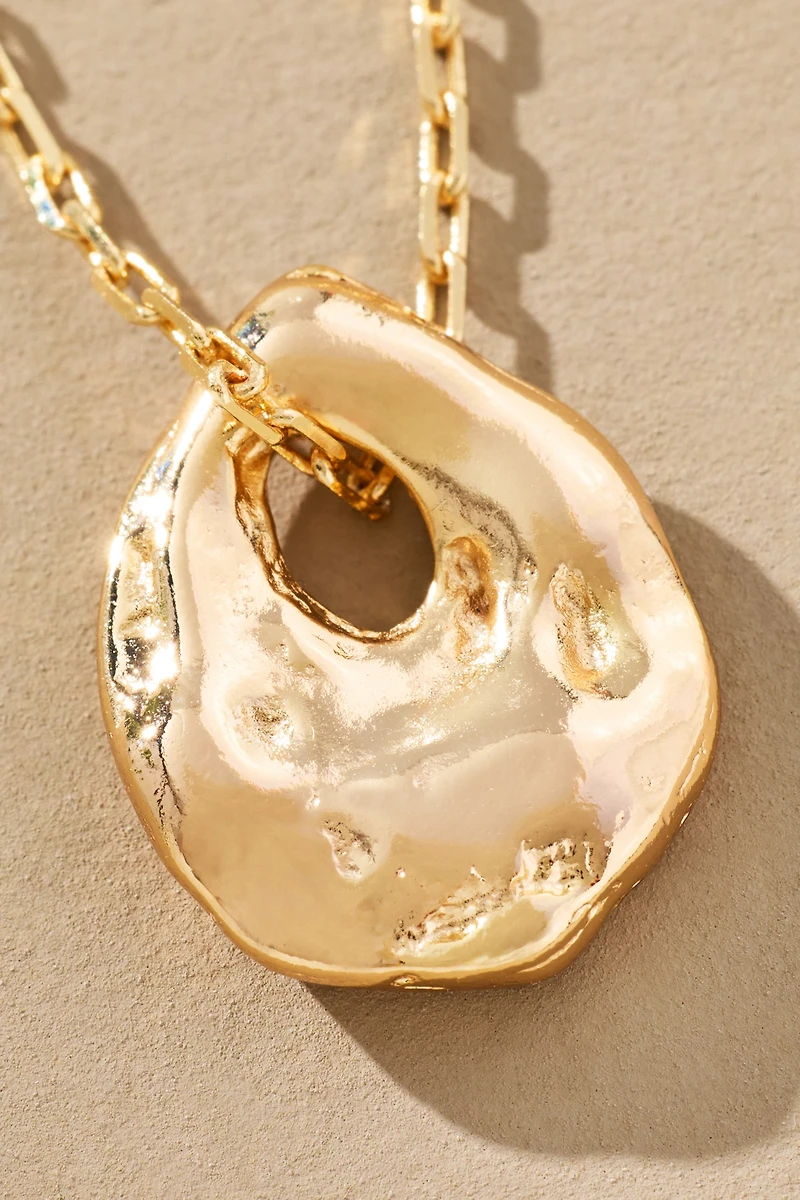 Sculptural Pendant Necklace