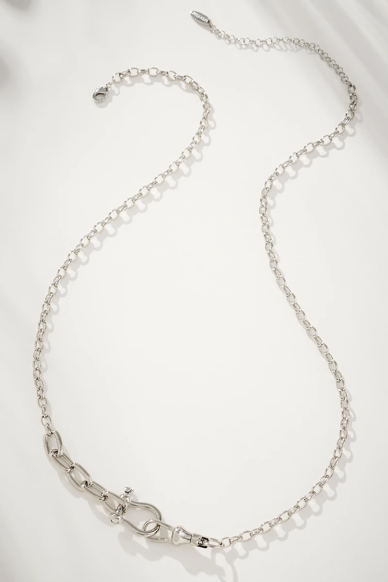 Delicate Horsebit Necklace