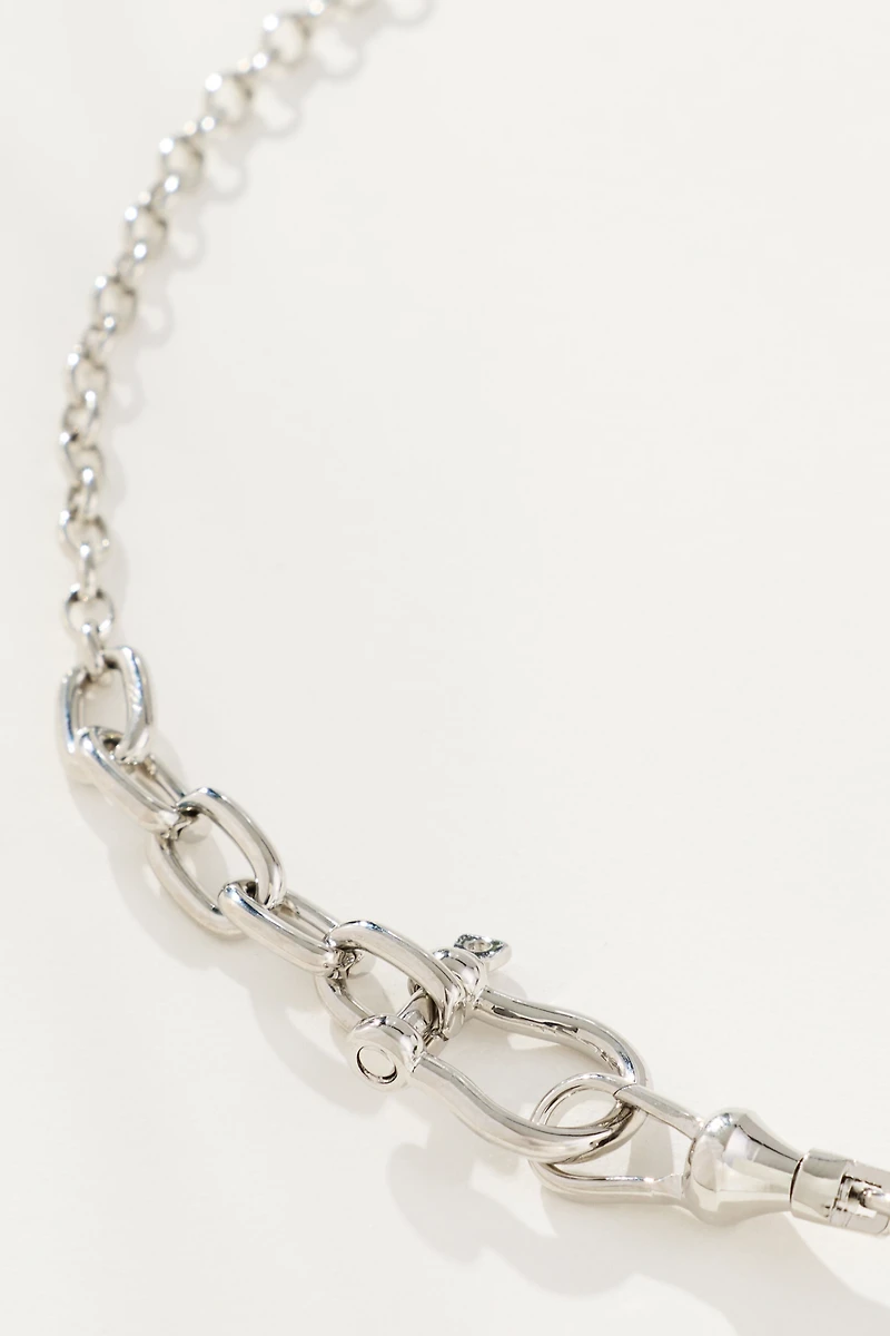 Delicate Horsebit Necklace