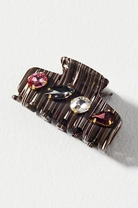 Lele Sadoughi Mini Crystal Hair Claw Clip