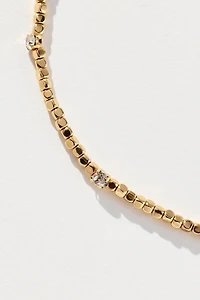 Beaded Metal Necklace