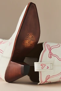 Besita Barbie™ Chic Bow Leather Tall Western Boots