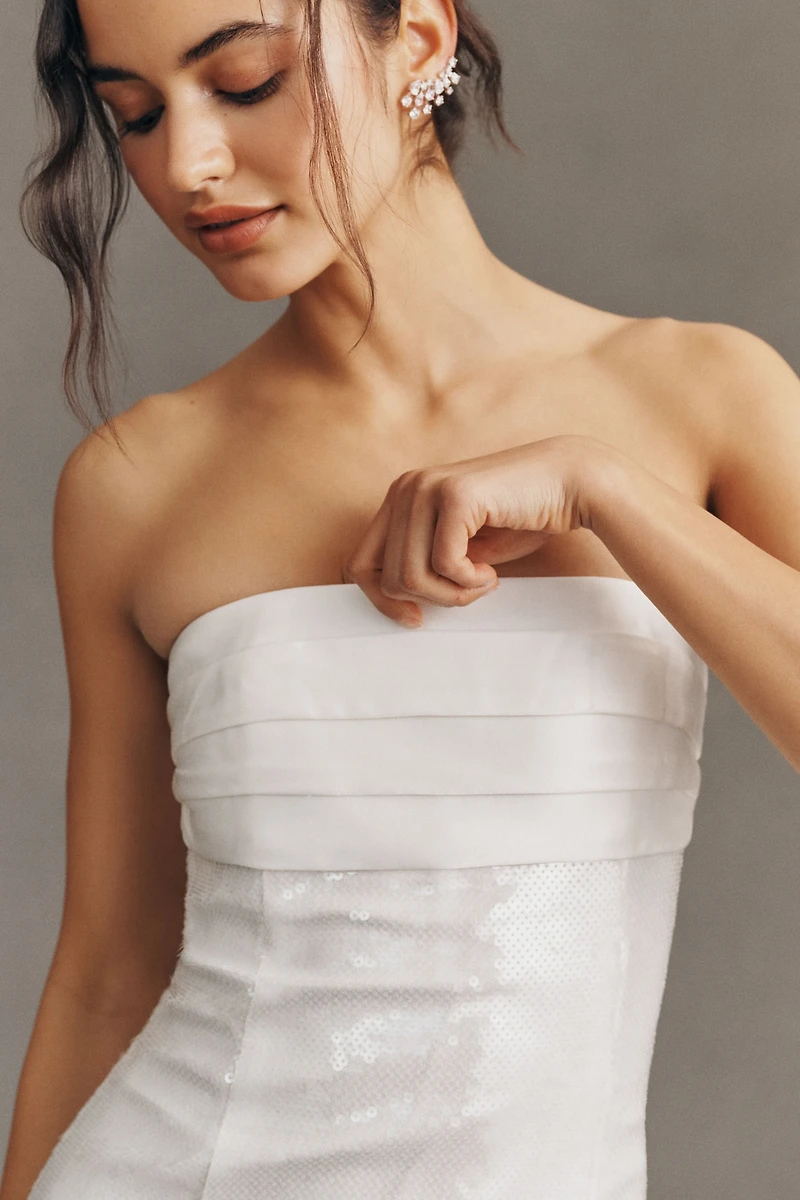 Retrofete Chentari Sequin Mini Dress