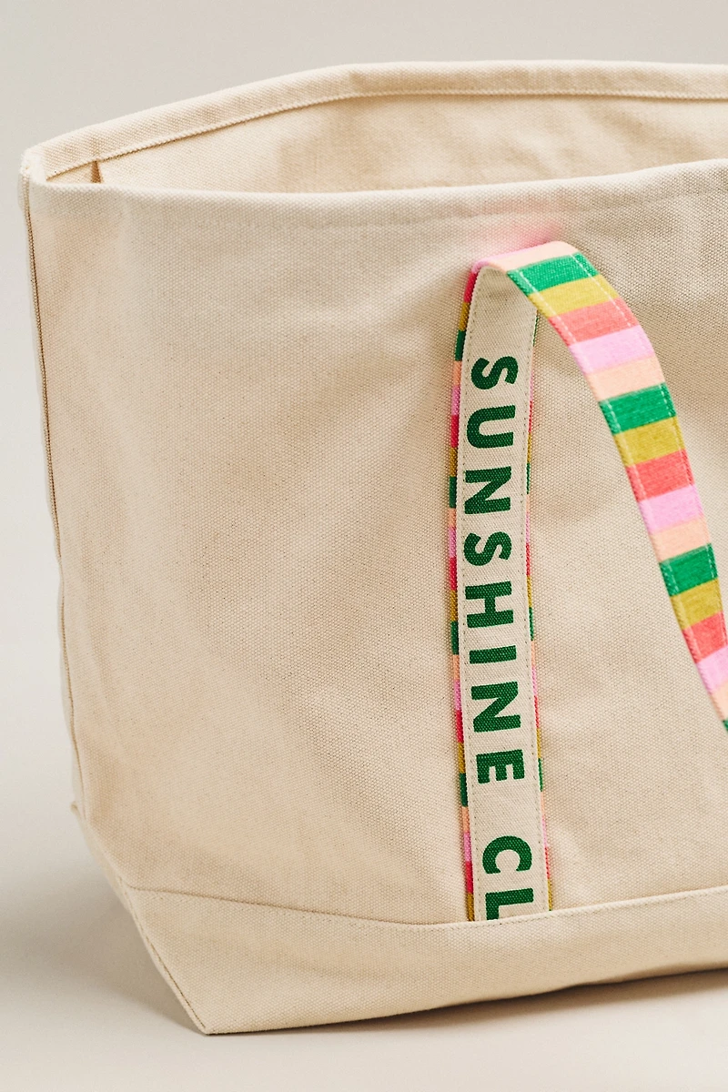 Sunshine Tienda Sunshine Club Canvas Tote