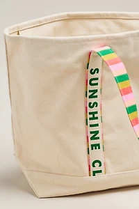 Sunshine Tienda Sunshine Club Canvas Tote