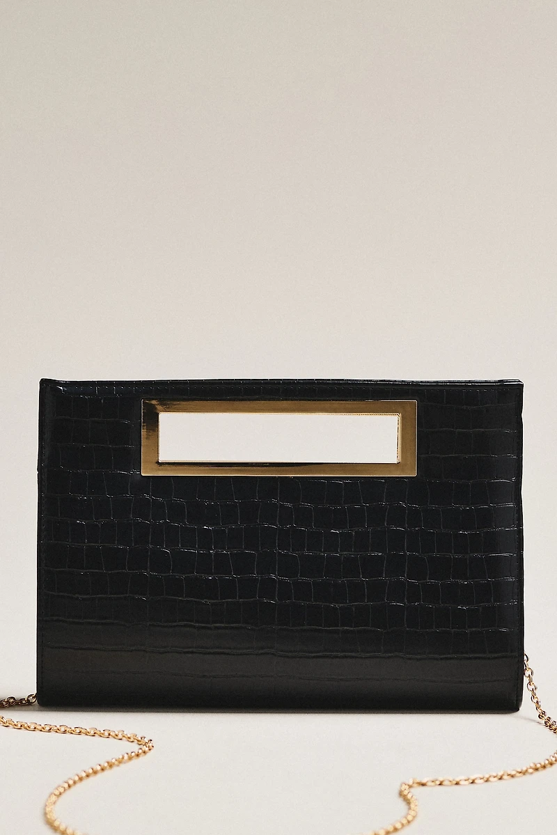 Lisi Lerch Chloe Faux-Croc Clutch
