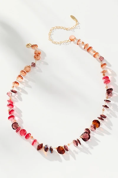 Multi-Color Beaded Necklace